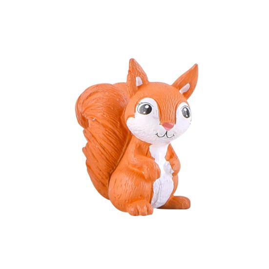 3Pcs/Set Белка Животное Модель Художественные Ремесла DIY Миниатюрный Пейзажный Декор Сада