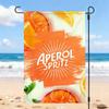 Флажок-спрей Декор для сада и газона Баннер для домашней вечеринки A-Aperol Пикник Логотип Декор