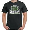 Crossbow T-Shirt Hunting Archery Never Underestimate an Old Man With Mens Funny