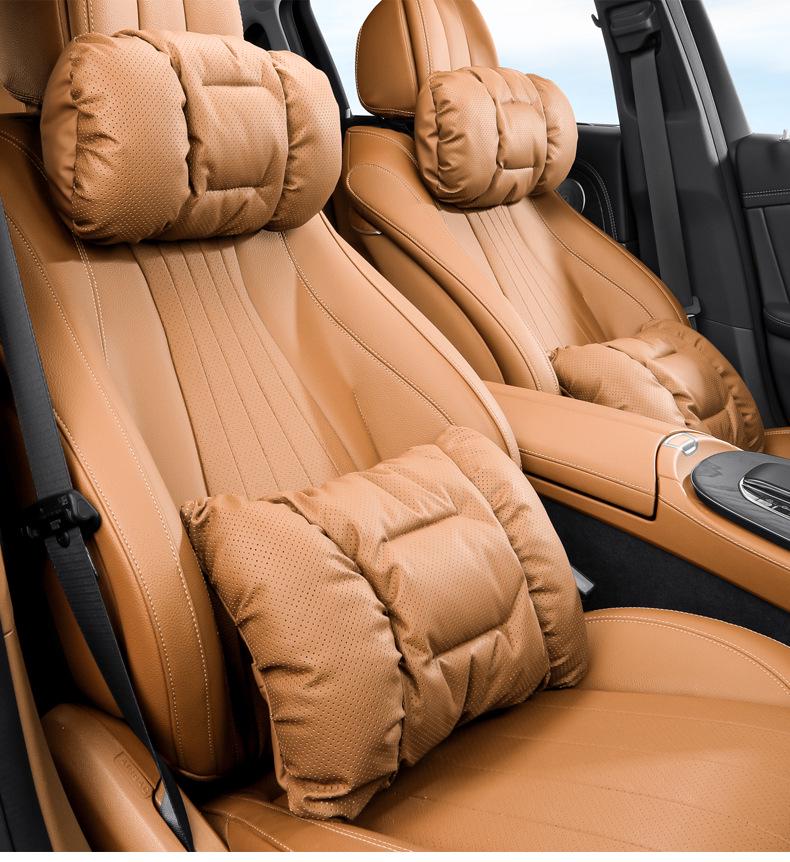 Compatible Car Neck Pillow & Lumbar Support for Trumpchi Models: Yingbao GS3/GS4/GS8, M8/M6.