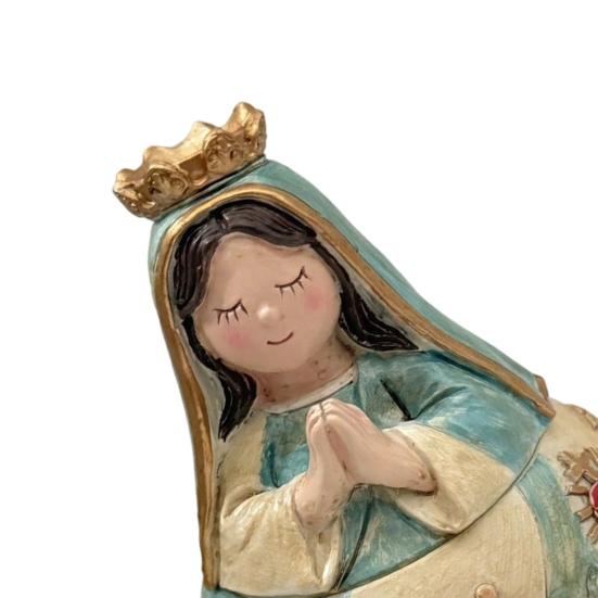 Юшэн Христианская Розарий Шкатулка Мини Смола Дева Мария Иисус Молитва Шкатулка-Сувенир Винтажный Религиозный Подарок для Мужчин