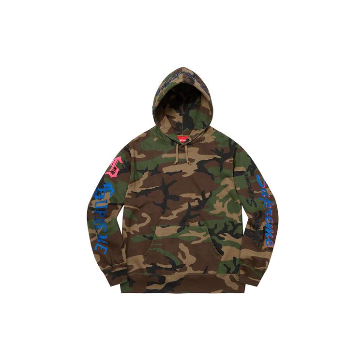 Supreme Multi Logo Hooded Sweatshirt SUP-FW21-119