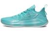Li Ning Liren 3 V2 Jade Sea Нескользящие, Износостойкие, Легкие Высокие Баскетбольные Кроссовки Мужские Аквамариновый Зеленый ABAT057-1