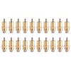 20Pcs Long Type Rabbit Drinker Nipple Waterer Drinking Water Tool Cage Accessories