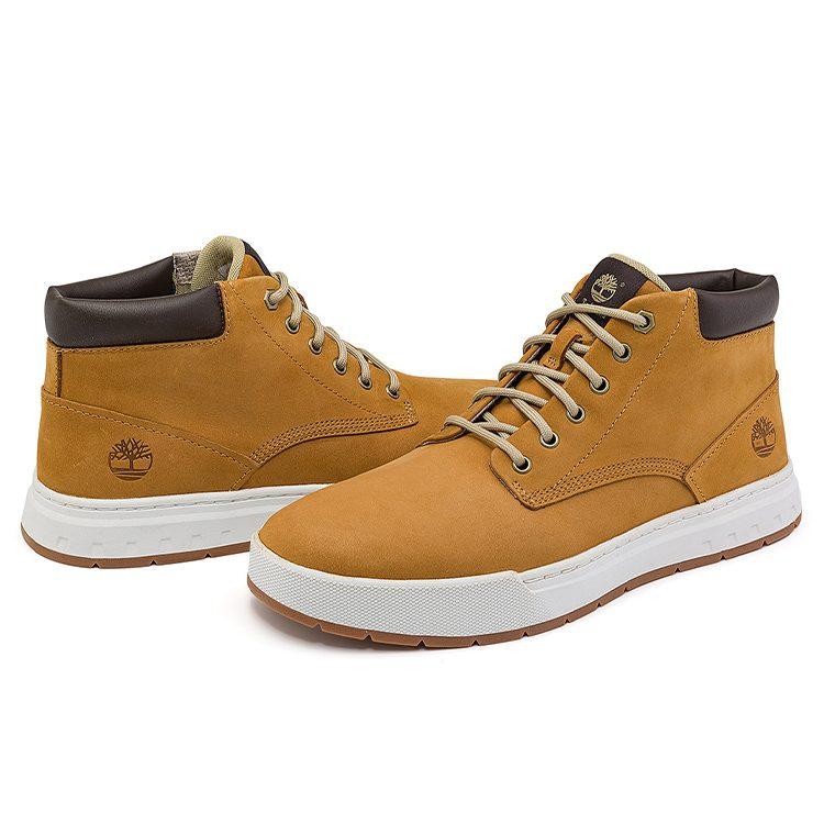 Timberland Кожаные ботинки-чукка Maple Grove Wide Fit 'Пшеница' A5PRVW