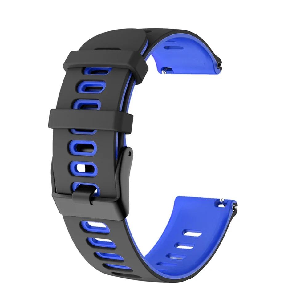 Классический 22 20 мм силиконовый ремешок для HUAWEI WATCH GT 4 Pro Band 46 мм GT 3 2 42 мм HONOR Magic Watch 4 GS 3 Pro ES браслет сменный ремень