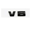 NEW ABS V6 V8 V12 logo Side rear trunk  emblem black silver logo sticker Decal Replacement for BMW DL8