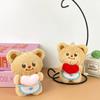 Butter Plushie Bear Keychain With Soft Pp Cotton For Valentines Gift Day