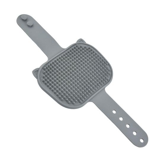 Cat Self Groomer for Table Leg Adjustable Corner Cat Face Itch Scratching Brush Silicone Self Massage Comb for Indoor Long And Short Haired Cats