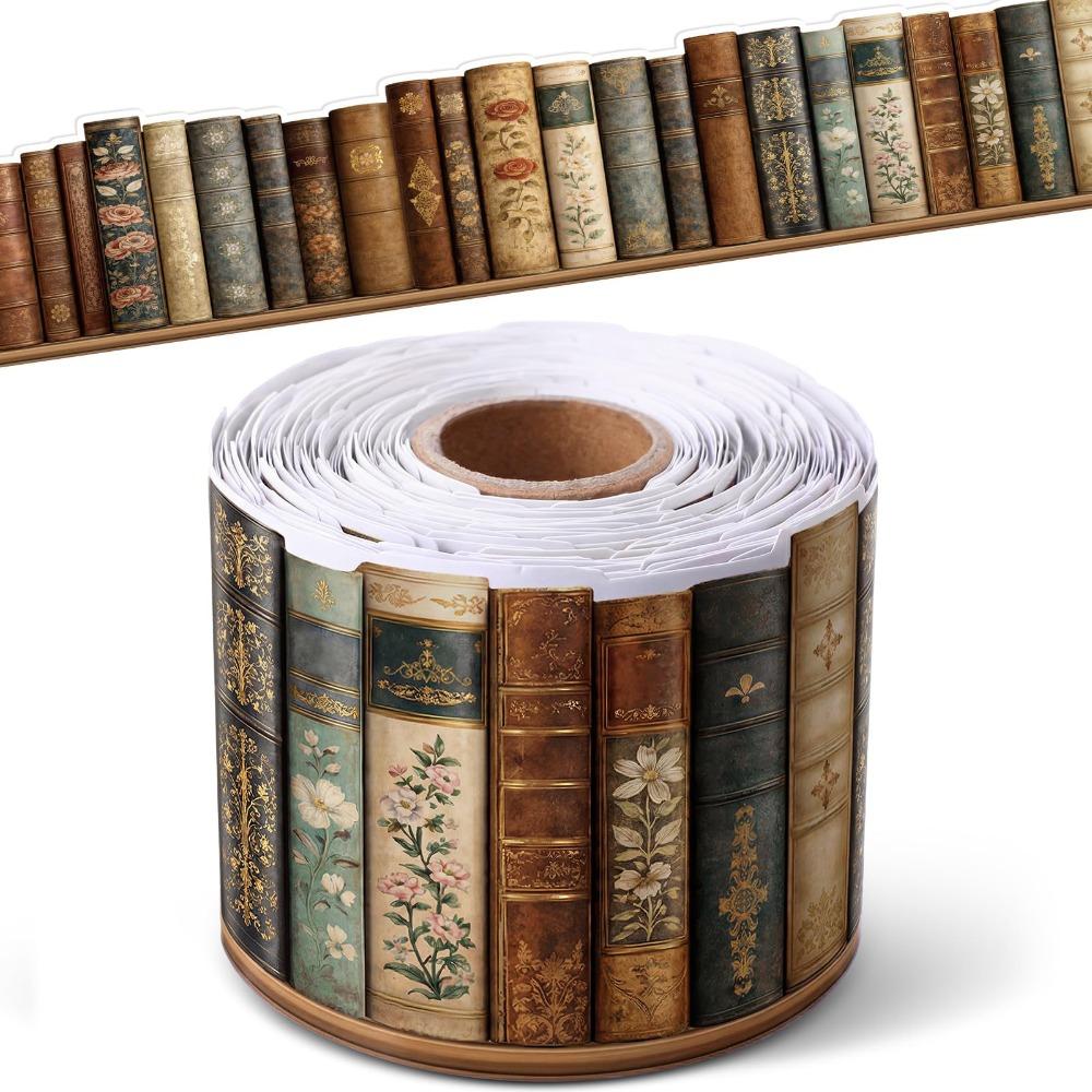 Self Adhesive Blackboard Border Sticker 10m/roll Wall Border Sticker Library Decor