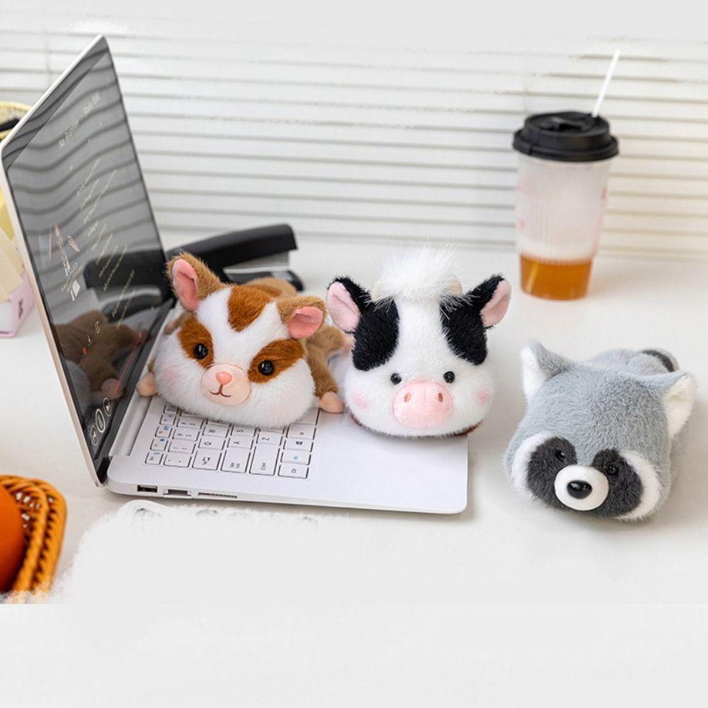 Little rabbit Panda Plush Toy Husky Deer Plush Doll Raccoon Doll Clip Party Supplies