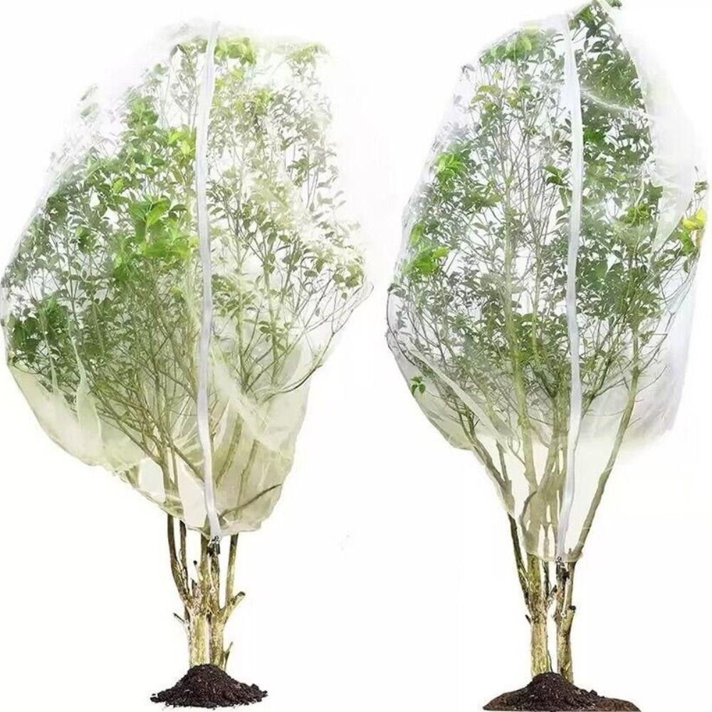 Mesh Fruit Insect Netting Drawstring Garden Netting  for Protecting Plants Fruits