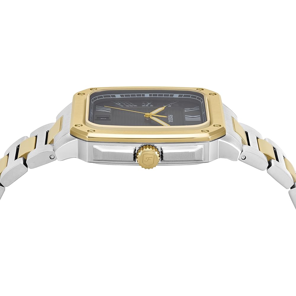 Мужские многоцветные часы Fossil Crosby FS6123