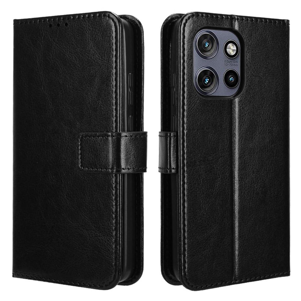 For Motorola Edge 60 Neo 5G/Thinkphone 25 5G/Edge 50 Neo 5G/Moto S50 5G Case Crazy Horse Texture PU Leather Phone Wallet Cover