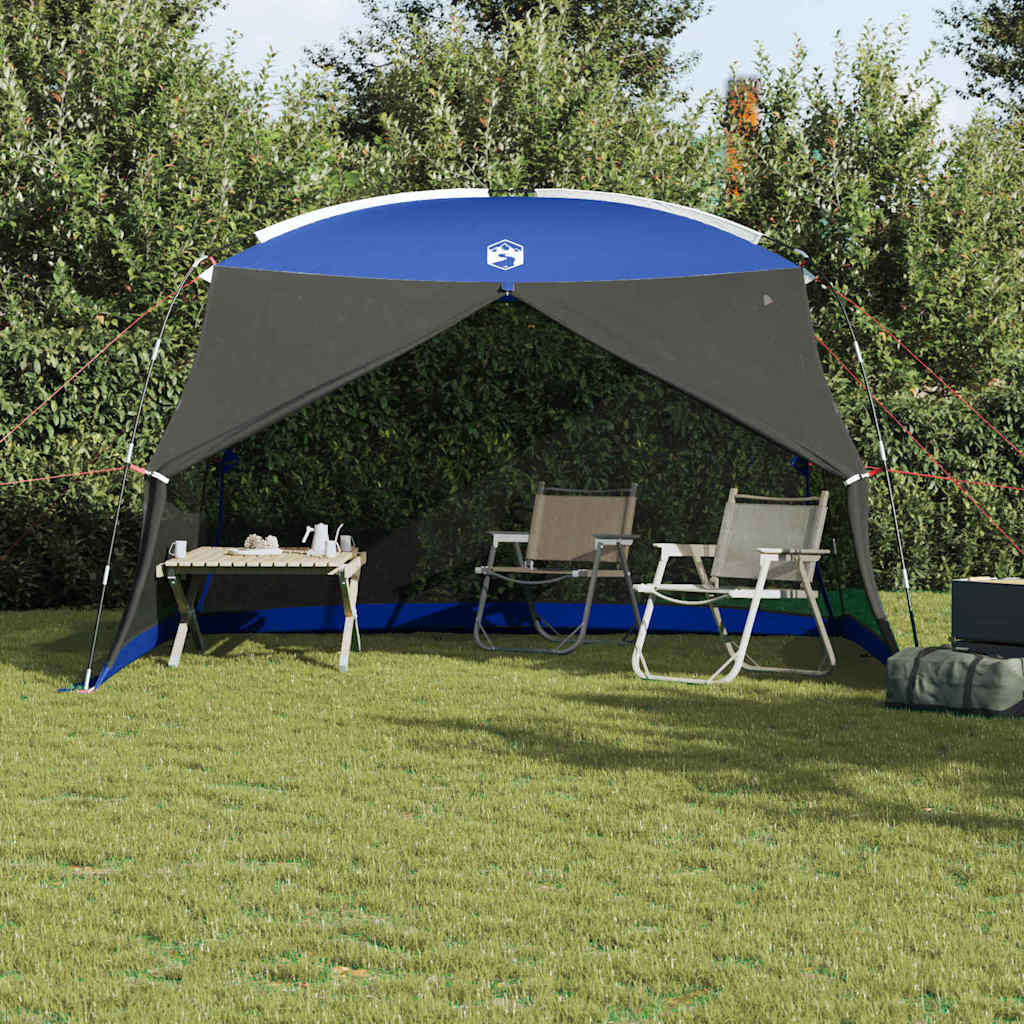 Mosquito Net Tent with Roof Azure Blue 380 x 380 x 225 cm