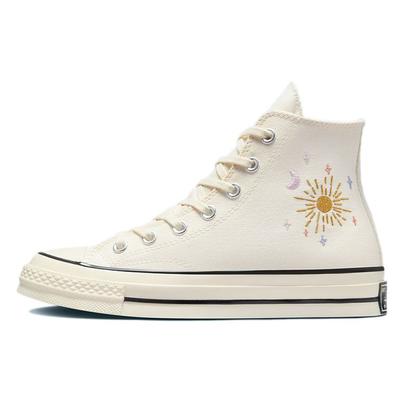 Женские кроссовки Chuck 70 High Mystic World - Future is Bright Cream Egret Black 572431C