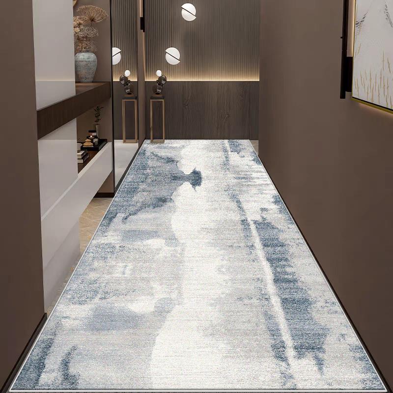 Современный ковер-дорожка для коридора для украшения прихожей, гостиной, дома, прохода, напольные коврики, роскошный декор прихожей, ковер-длинная полоса