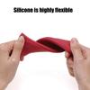 2PCS Thickened Silicone Hot Handle Covers for Pot and Pan Heatproof Kitchen Accessories Antislip Sleeve Easy To Clean