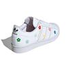 Hello Kitty x adidas Superstar J Разноцветные Цветочные Детские Кроссовки Белый Облачно-Белый Основной Черный ID7279