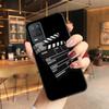 Чехол для телефона Movie Clapperboard для OPPO Realme 8 7 6 6i C3 C21 C21Y C11 X3 SuperZoom A94 A74 A91 A53S A54