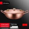 Медный котел ручной работы с ковкой