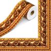 10M/Roll Black Board Stickers DIY Self-adhesive Gold 10M Vintage Border Decorative Sticker Photo Frame Party Decoration