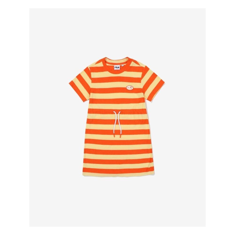 [fila Kids] Girls Terry Dress  Fk2opf2302f Chi  q0zFk2opf2302fChi