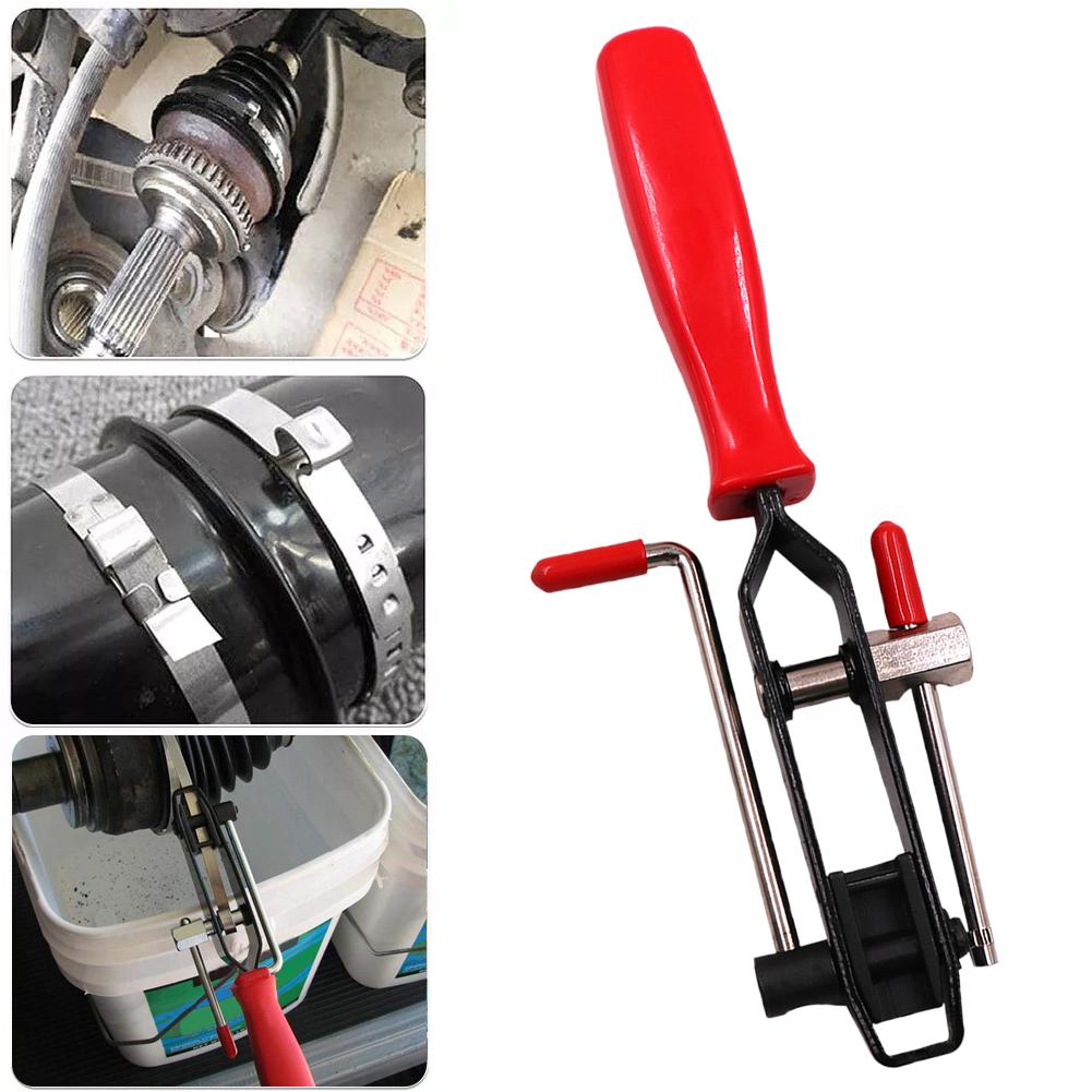 Car Banding Hand Tool Durable Car Repairs Kits CV Joint Boot Clamp Pliers For Exhaust Pipe Fuel Filter Hand Installer Tool U5K7