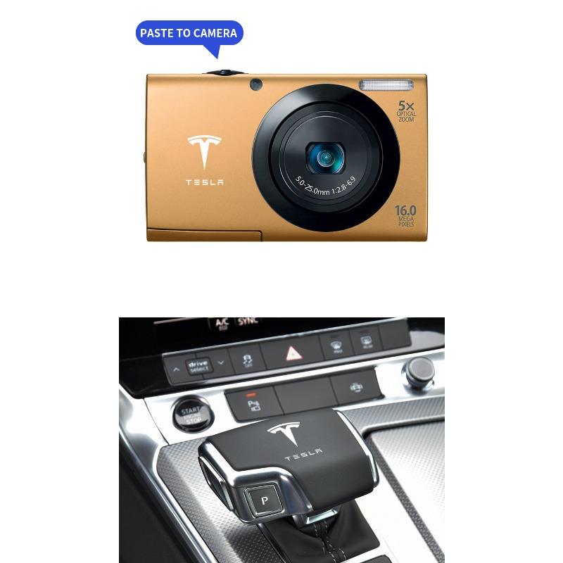 Car Window Lift Button Sticker Steering Wheel Decal Car Styling For Tesla Model S Model X Model Y Cybertruck Model 3 Model Y