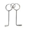 2PCS Firefighter Lock Picking Tool Stainless Steel Pry Opening Tool New Door Swipe Tool  for Door