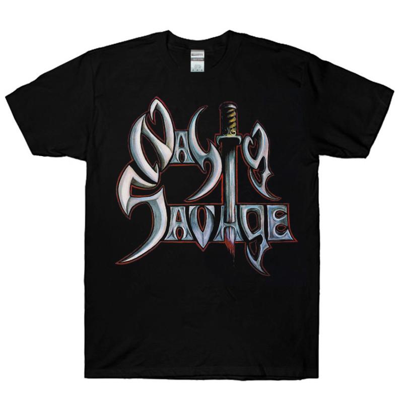 Nasty Savage Band Logo Black Unisex T-Shirt