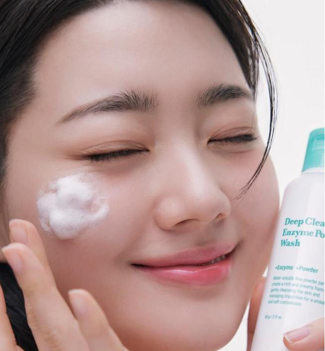 Deep Pore Enzyme Powder Cleanser for Clear & Smooth Skin
