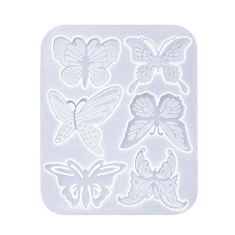 Форма для сережек, привлекательная форма для сережек в форме бабочки, индивидуальные силиконовые формы для ушных подвесок для энтузиастов рукоделия