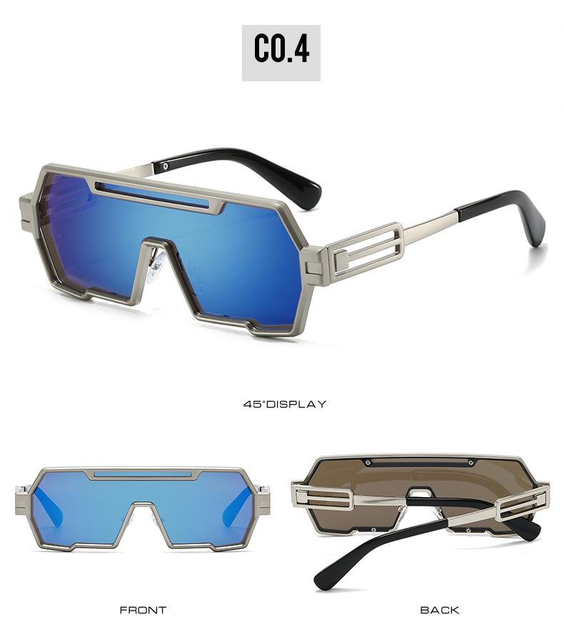 Ретро Стимпанк Неправильные Солнцезащитные Очки: Унисекс Модный тренд 2024