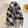 Autumn and Winter New Cashmere Scarf Style Sub-scarf Women's High-end Sense Men's and Women's Shawl Couple's Warm Scarf