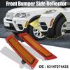 X Autohaux Пара 63147274433 Боковой отражатель переднего бампера для BMW XDrive35d XDrive35i XDrive50i Замена оригинального отражателя