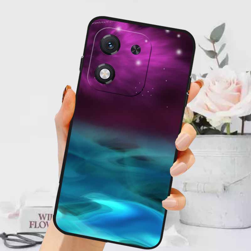 Чехол для Honor X70i 5G Роскошный Мраморный Силиконовый Мягкий Чехол для Телефона для Honor X70i 5G Защитная Задняя Крышка из ТПУ ABR-AN00 Coque Capa