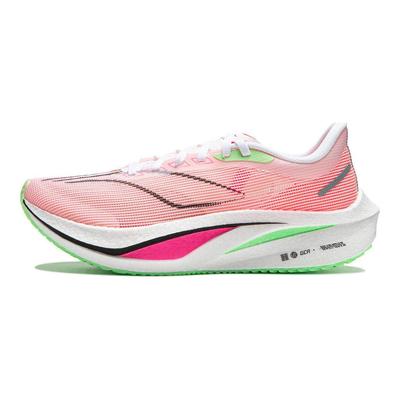 Кроссовки Li Ning Feidian 4 Challenger Carbon Plate Technology с амортизацией, дышащие, с поддержкой отскока, с низким верхом, повседневные, женские, ARMU006-6