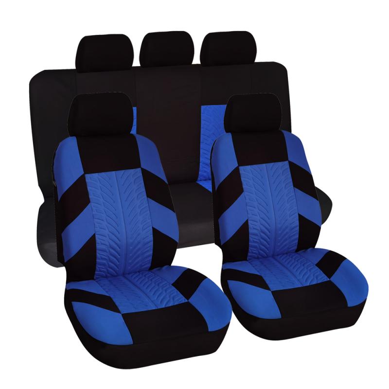 Чехлы на автомобильные сиденья Защитные чехлы для автомобильных сидений Тканевые универсальные чехлы подходят для большинства автомобилей