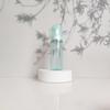 60ml Portable Transparent Green Facial Cleanser Foaming Bottle