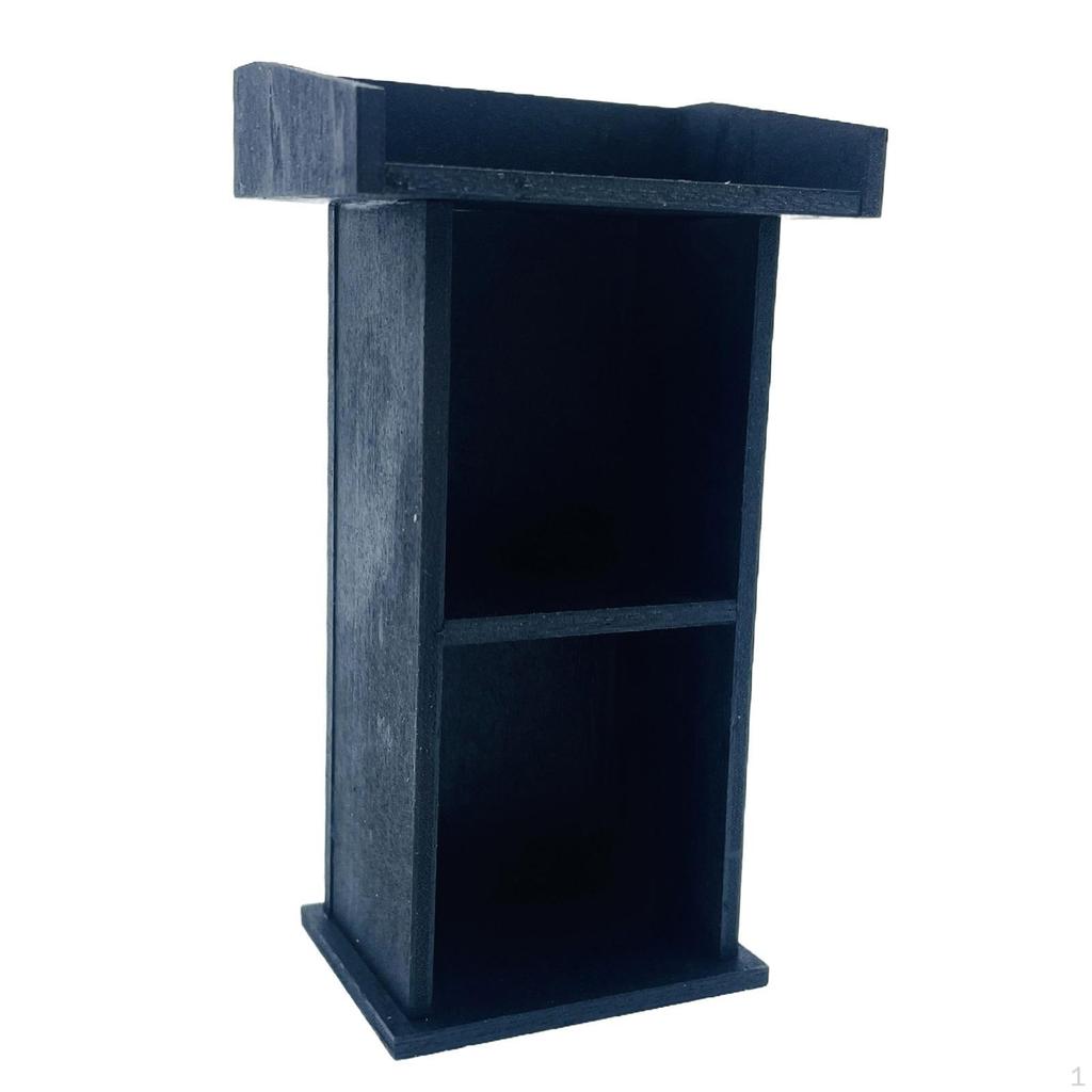 1:12 Dollhouse Wooden Desk, DIY Craft, Decorative Furniture, Decoration for