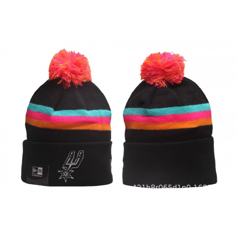 Knitted Hockey Beanie Hat Men Women Winter Warm Adjustable Cap With Embroidered Letters