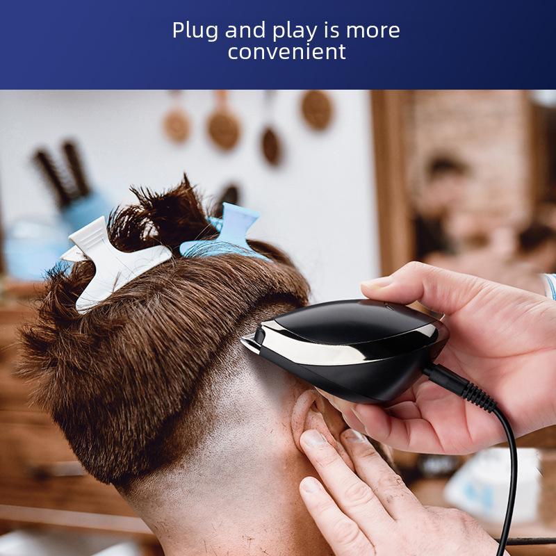 Электрическая машинка для стрижки волос с аккумулятором для мужчин, нулевым лезвием и функцией карвинга