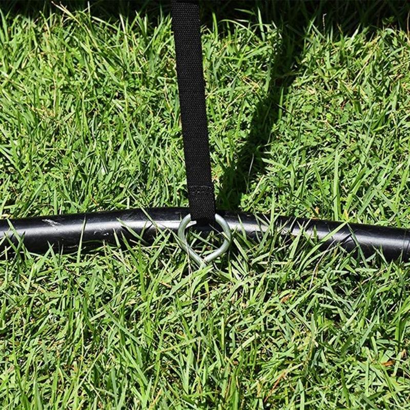 Portable Trampoline Stakes Heavy Duty Ground Anchors Tie Down Spirals Ground Anchors Stakes for Trampolines Tents Swing