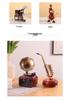 Creative Retro Wind-up Music Box for Home & Shop Decor, Photography Props
