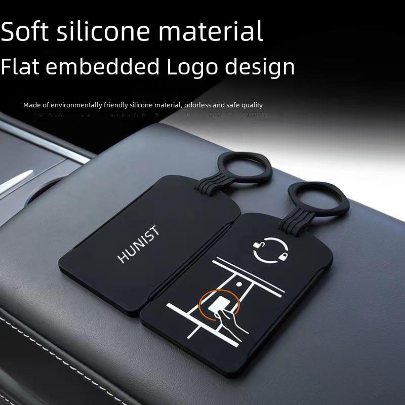 Tesla Model 3/Y Waterproof Silicone Key Card Cover – Wear-Resistant Protective Shell