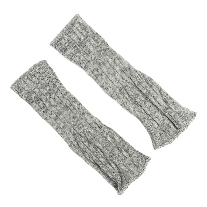 Зимние гетры гетры женские готические лолита вязаные длинные носки женские гетры стильные эластичные чехлы для ботинок