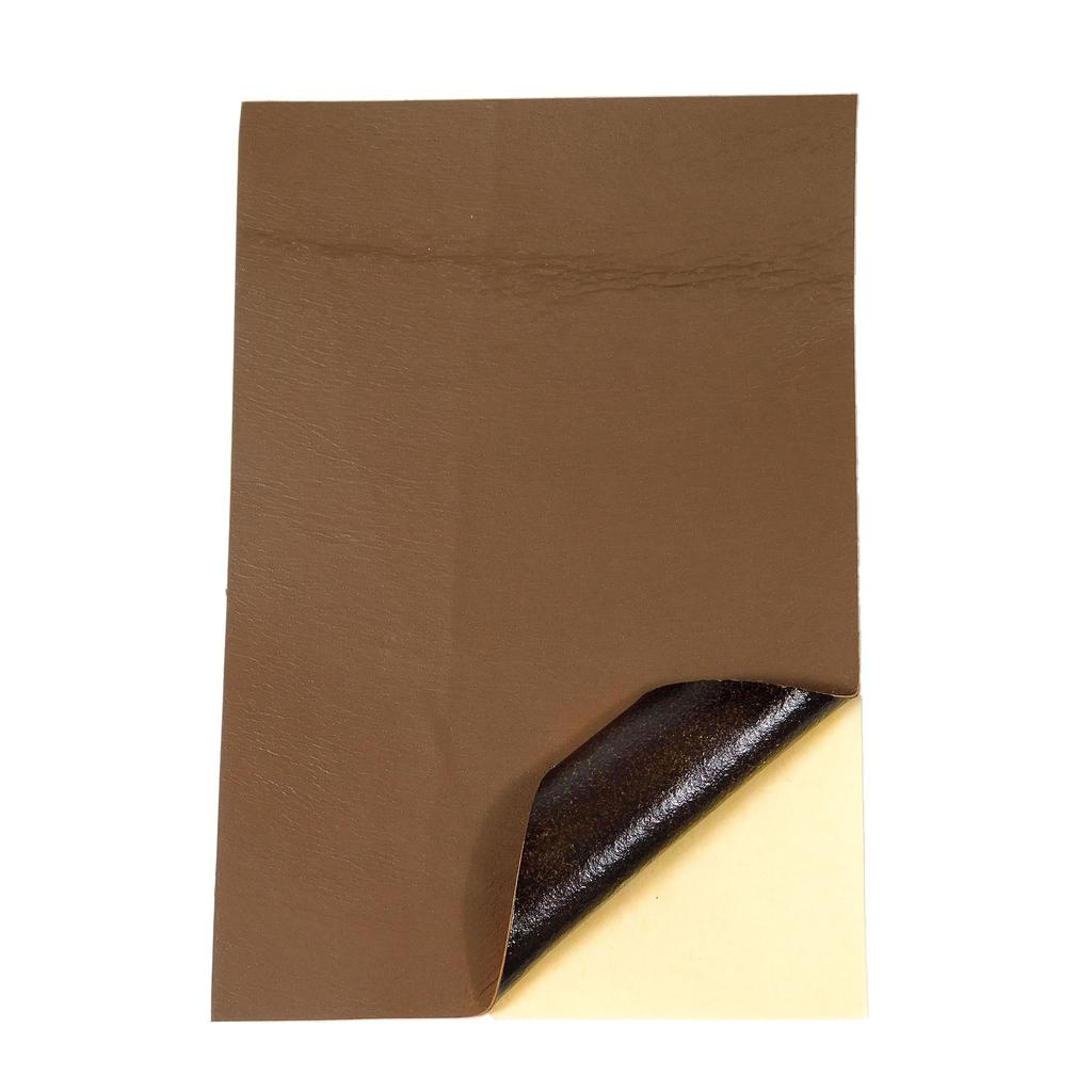 Genuine Leather Repair Remake 1 Sheet Sheet, Sheet, A4, Brown