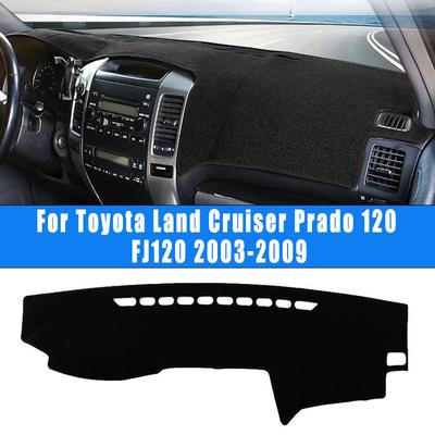 Для Toyota Land Cruiser Prado 120 FJ120 2003-2009 Автомобильная панель приборов Защита от солнца Нескользящее покрытие Аксессуары 2008 2007 2006 2005 2004
