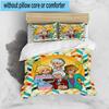3PCS Golden laday Friendship 3pcs Bedding,Including 3PCS Duvet Cover And 2pcs Pillowcases Perfect for Christmas,Ideal for Bedroom, Dormitory